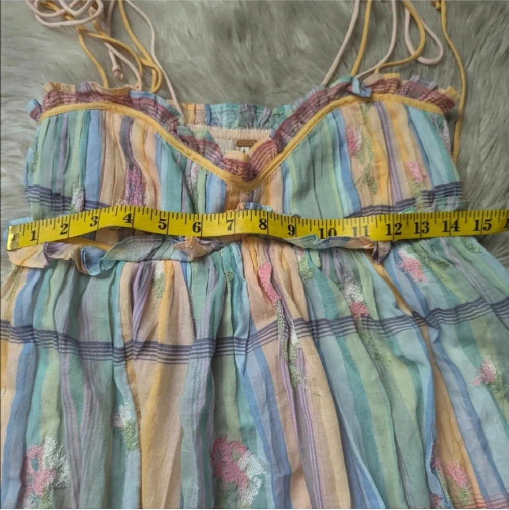 NWT RARE Free People Willow Maxi Dress in Multi ASO Bravo - Picture 13 of 14